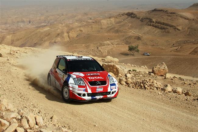 WRC 2008: Jordánská rallye objektivem Martina Viďourka
