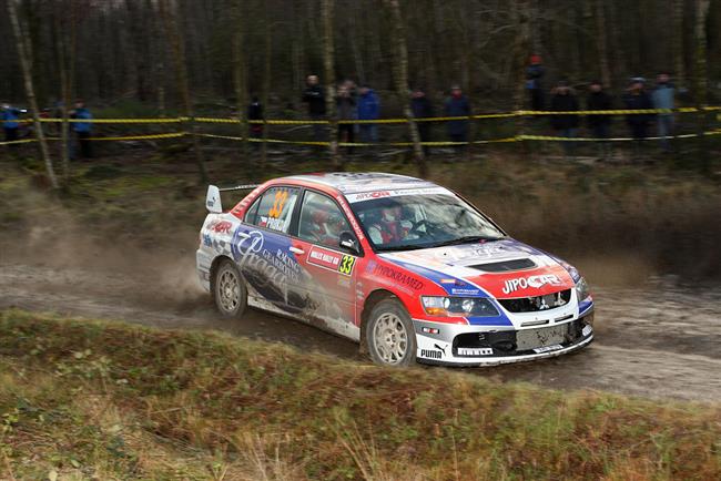 Britská rallye 2008 a Martin Prokop, foro týmu