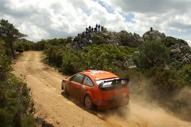 WRC 2008: Sardnie objektivem Martina Viourka