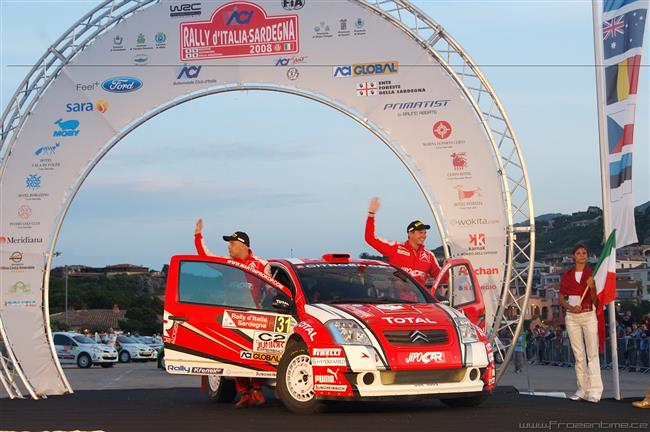 WRC 2008: Sardínie objektivem Martina Viďourka