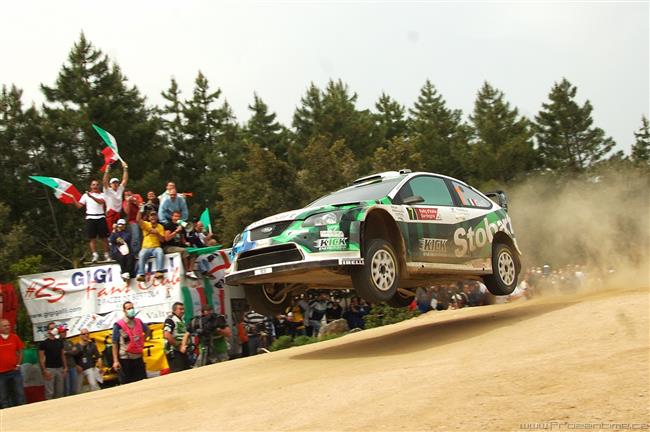 WRC 2008: Sardínie objektivem Martina Viďourka