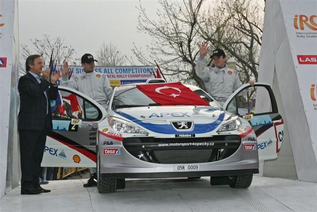 Jan Kopecký na Turecké rallye 2008 , foto týmu