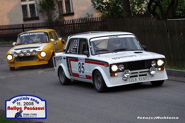 Rallye Posázáví 2008 objektivem Jirky Rohleny