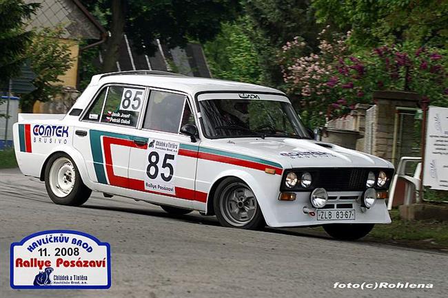 Rallye Posázáví 2008 objektivem Jirky Rohleny