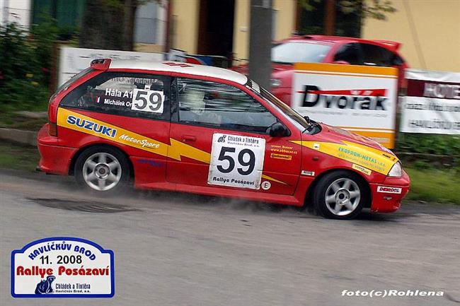 Rallye Posázáví 2008 objektivem Jirky Rohleny