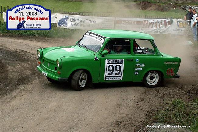 Rallye Posázáví 2008 objektivem Jirky Rohleny
