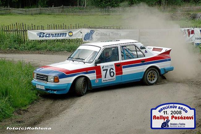 Rallye Posázáví 2008 objektivem Jirky Rohleny