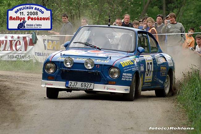 Rallye Posázáví 2008 objektivem Jirky Rohleny