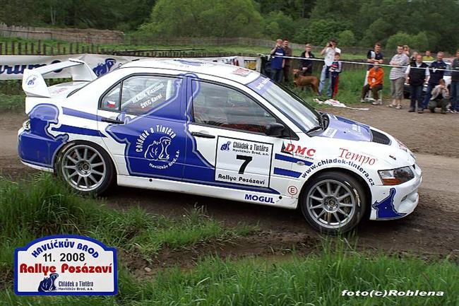 Rallye Posázáví 2008 objektivem Jirky Rohleny
