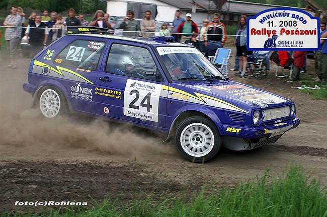 Rallye Posázáví 2008 objektivem Jirky Rohleny
