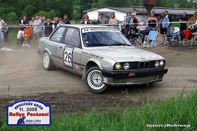 Rallye Posázáví 2008 objektivem Jirky Rohleny
