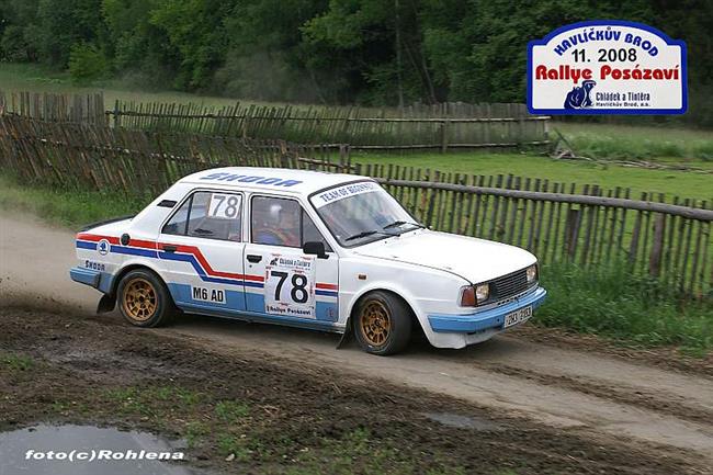 Rallye Posázáví 2008 objektivem Jirky Rohleny