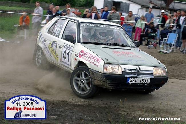 Rallye Posázáví 2008 objektivem Jirky Rohleny