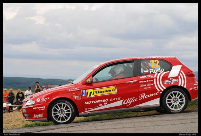 Martin Rada na Barumce 2008, foto  P. Douša