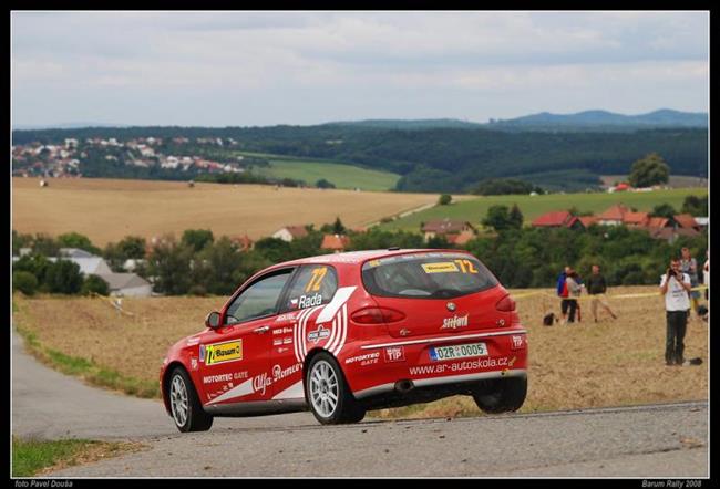 Martin Rada na Barumce 2008, foto  P. Doua