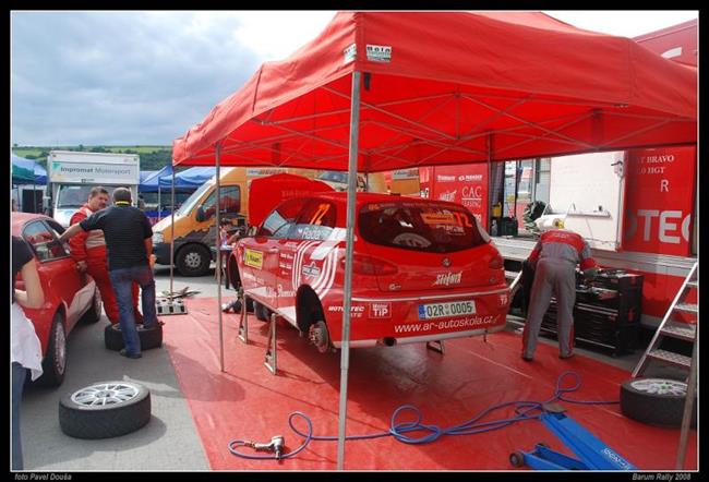 Martin Rada na Barumce 2008, foto  P. Douša