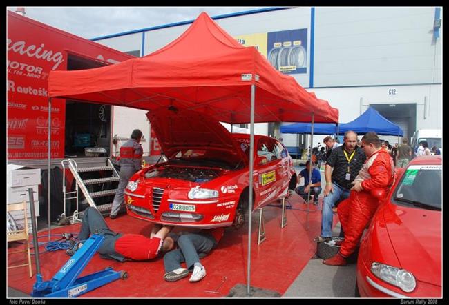 Martin Rada na Barumce 2008, foto  P. Douša