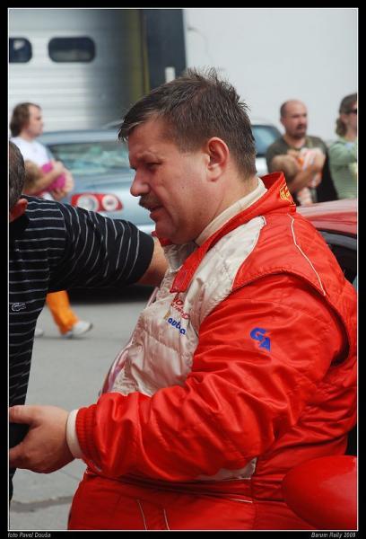 Martin Rada na Barumce 2008, foto  P. Douša