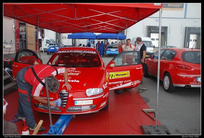 Martin Rada na Barumce 2008, foto  P. Douša