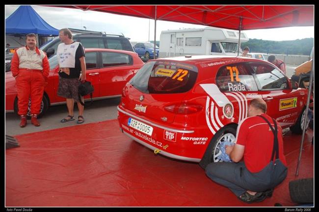 Martin Rada na Barumce 2008, foto  P. Douša