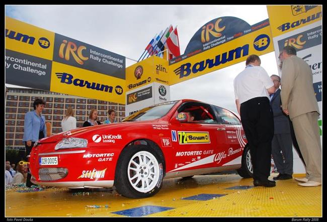 Martin Rada na Barumce 2008, foto  P. Douša