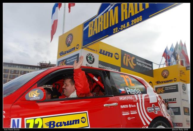 Martin Rada na Barumce 2008, foto  P. Douša