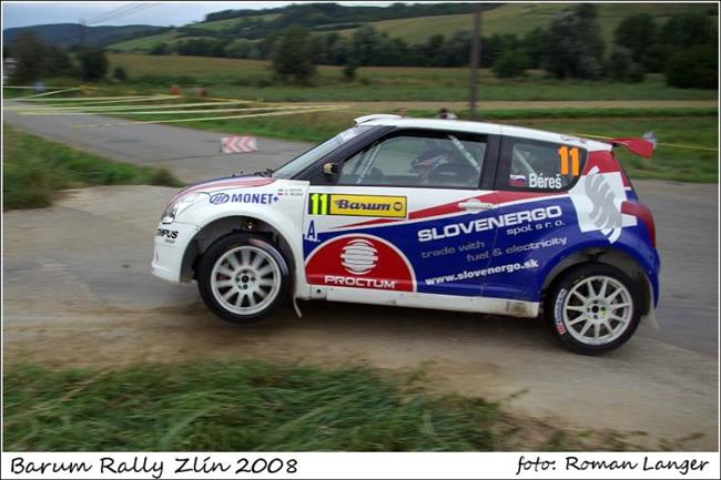 Polk Grzyb pokoil  slovenskou Rallye Tatry 2008