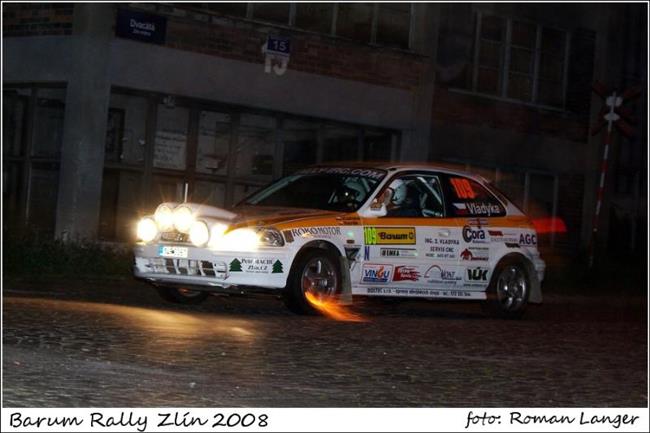 Barum Rallye Zlín 2008 objektivem Romana Langera