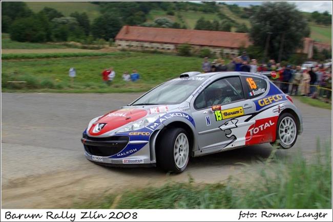 Grzegorz Grzyb s Fiatem Grande Punto S2000  se na Barborce v Polsku hlavně bavil