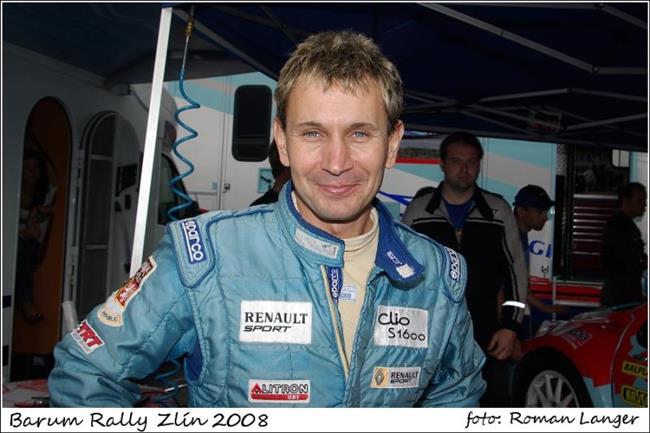 Grzegorz Grzyb s Fiatem Grande Punto S2000  se na Barborce v Polsku hlavně bavil