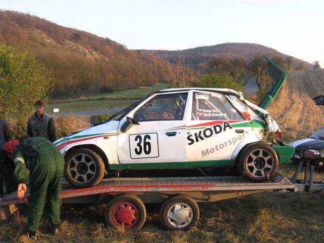 Erzetka 2008 a následky karambolu, foto K.Kolečko