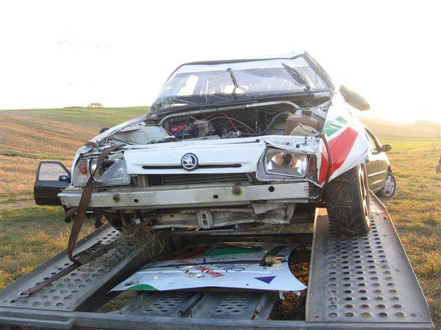 Erzetka 2008 a následky karambolu, foto K.Kolečko