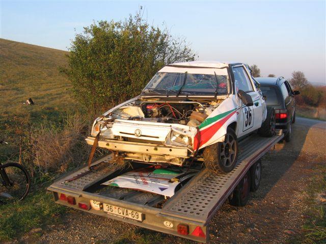 Erzetka 2008 a následky karambolu, foto K.Kolečko