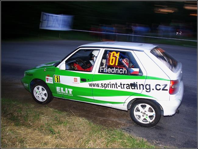 Igor Drotr a domc David Komrek na Horck rallye se specily WRC !!!