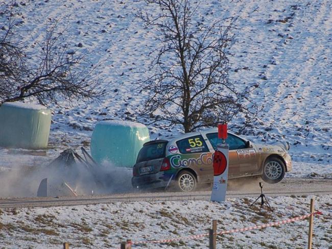 Pavel Valouek pi IQ Janner rallye 2008 zaal vborn a na vod dvakrt vyhrl