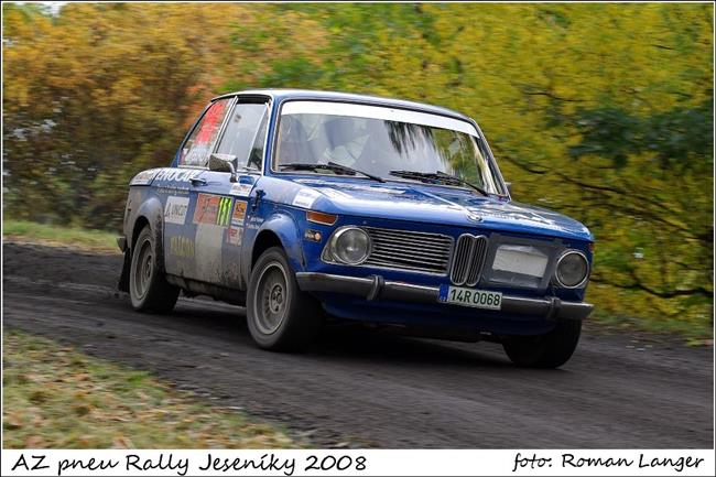 AZ pneu Rallye Jesenky 2008 objektivem Romana Langera