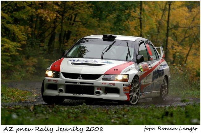 AZ pneu Rallye Jesenky 2008 objektivem Romana Langera