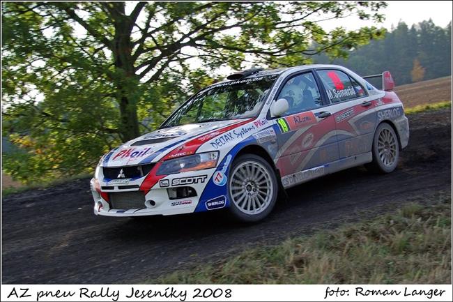 AZ pneu Rallye Jesenky 2008 objektivem Romana Langera