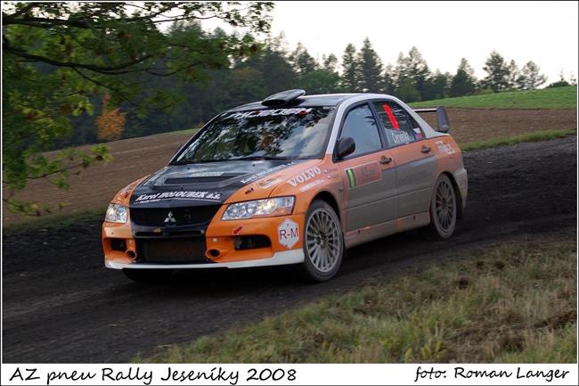 AZ pneu Rallye Jesenky 2008 objektivem Romana Langera