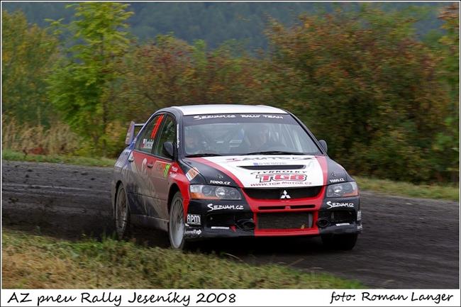 AZ pneu Rallye Jesenky 2008 objektivem Romana Langera