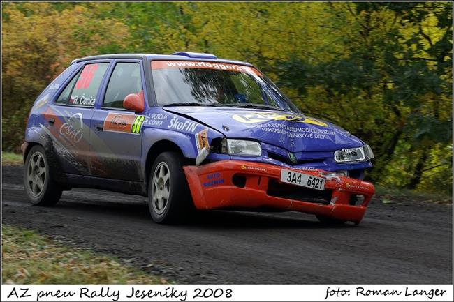 AZ pneu Rallye Jesenky 2008 objektivem Romana Langera