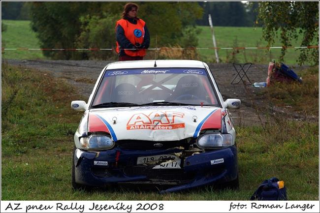 AZ pneu Rallye Jesenky 2008 objektivem Romana Langera