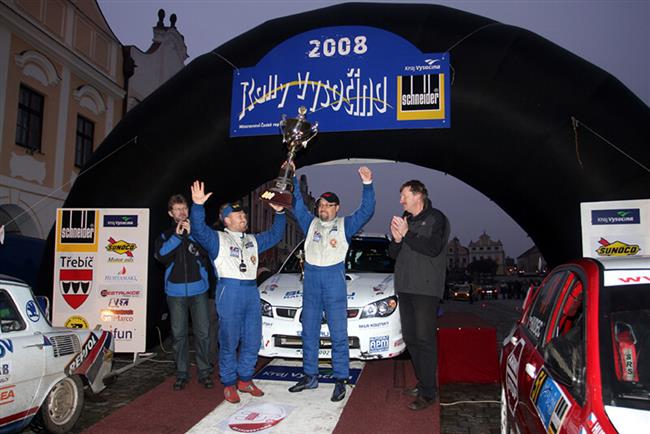 Vojtch tajf vtzem Rallye Vysoina 2008, foto tmu