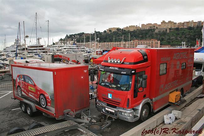 Martin Rada stříbrný na Rallye Monte Carlo 2009, foto Roman Kašpárek