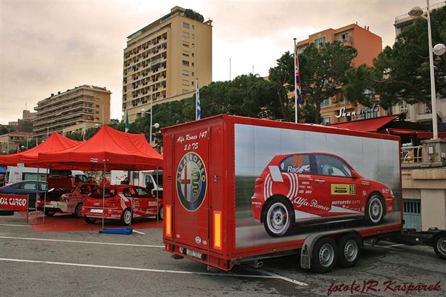 Martin Rada stříbrný na Rallye Monte Carlo 2009, foto Roman Kašpárek