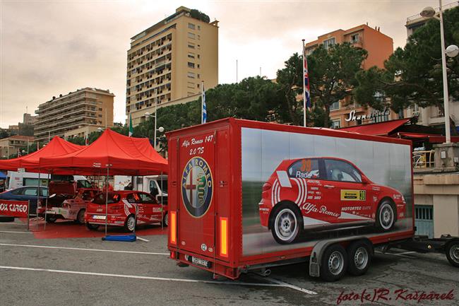 Martin Rada stbrn na Rallye Monte Carlo 2009, foto Roman Kaprek