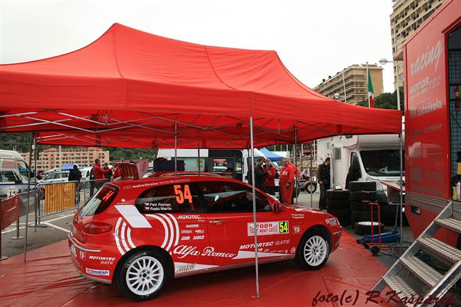 Martin Rada stříbrný na Rallye Monte Carlo 2009, foto Roman Kašpárek