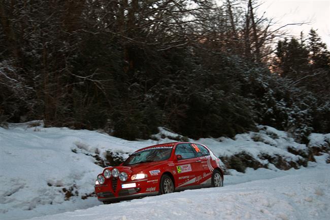 Martin Rada stříbrný na Rallye Monte Carlo 2009, foto Roman Kašpárek