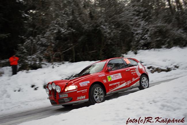 Martin Rada stříbrný na Rallye Monte Carlo 2009, foto Roman Kašpárek