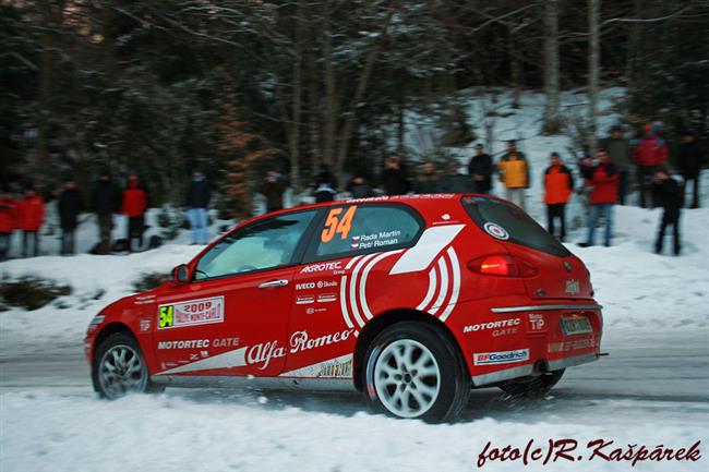 Martin Rada stříbrný na Rallye Monte Carlo 2009, foto Roman Kašpárek